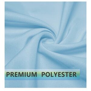 20 Light Blue cloth napkins